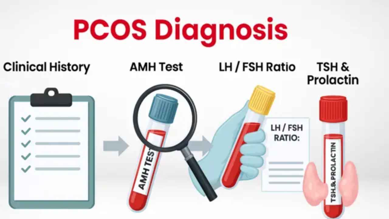 Diagnosis of PCOD / PCOS